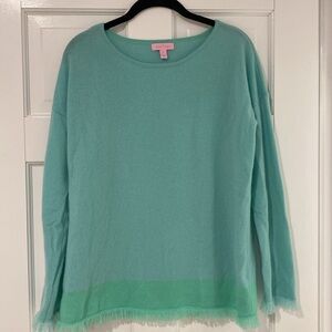 Lilly Pulitzer Cashmere Crewneck Sweater size M